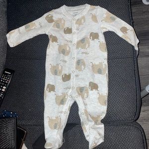 Elephant Footed Onesie/Pajama